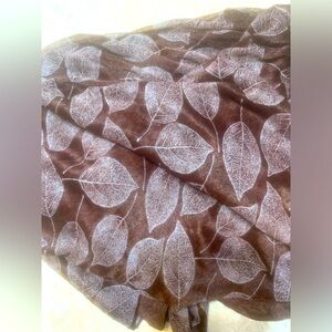 Sheer infinity scarf